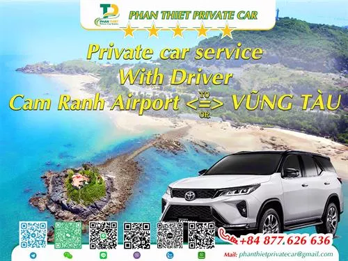 Private Car From Cam Ranh <=> Vung Tau (private car with driver)